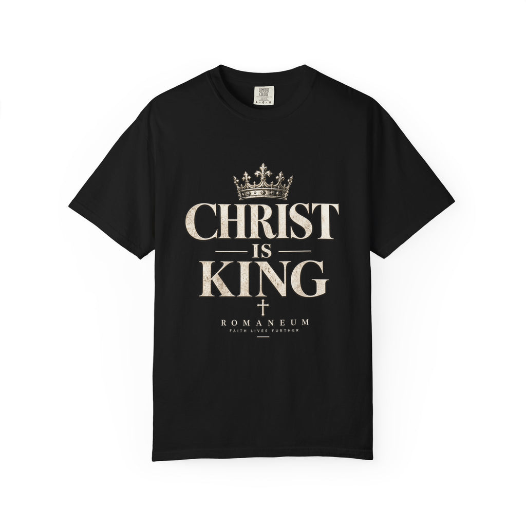 'Christ Is King' T-Shirt — Faith-Based Religious Tee