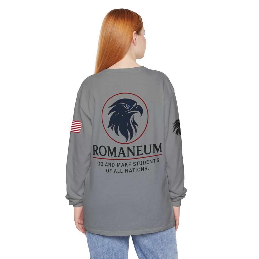Romaneum Eagle Crest long sleeve shirt