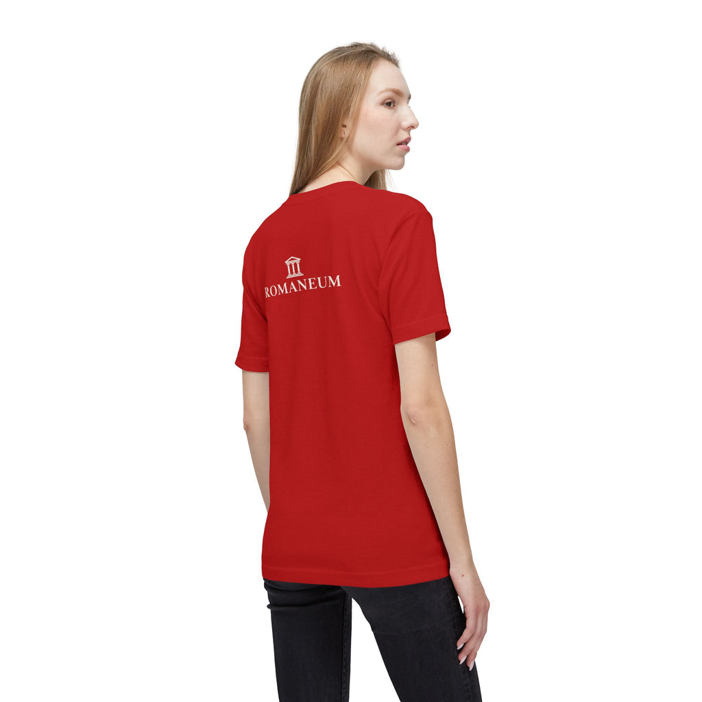 Romaneum Temple Logo T-Shirt — Classic Roman Heritage Tee