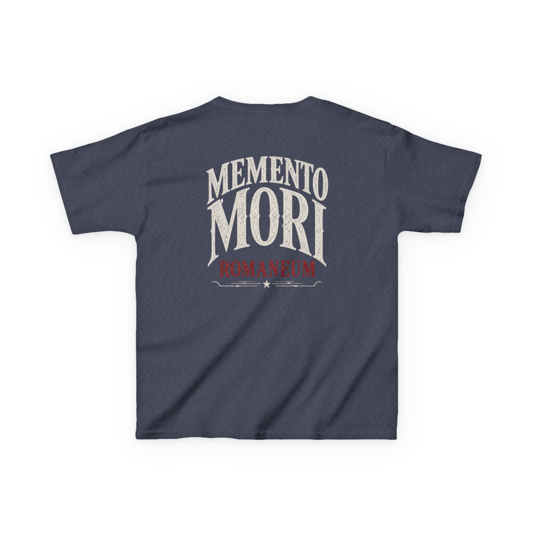 Kids T-Shirt — "Memento Mori" Skull Romaneum Tee
