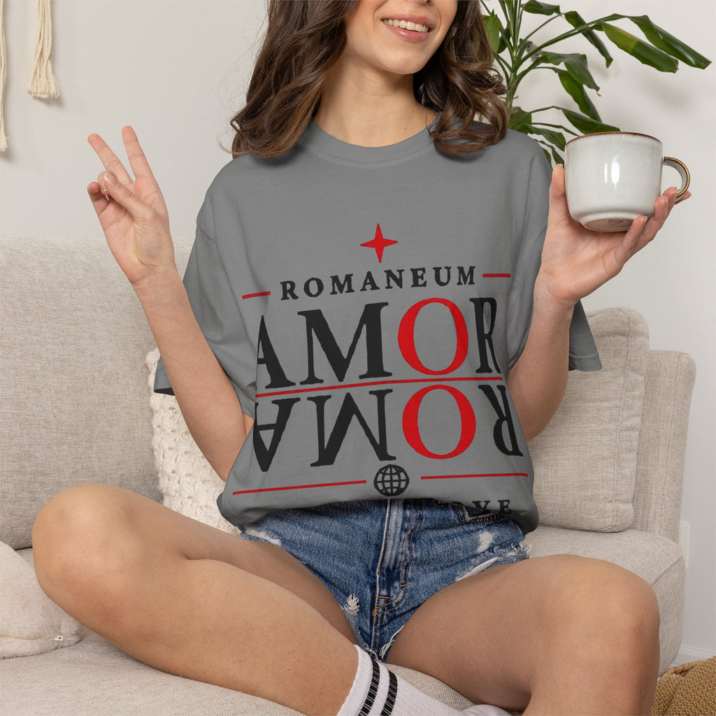 AMOR ROMA Tee — "God Is Love" Graphic T-Shirt
