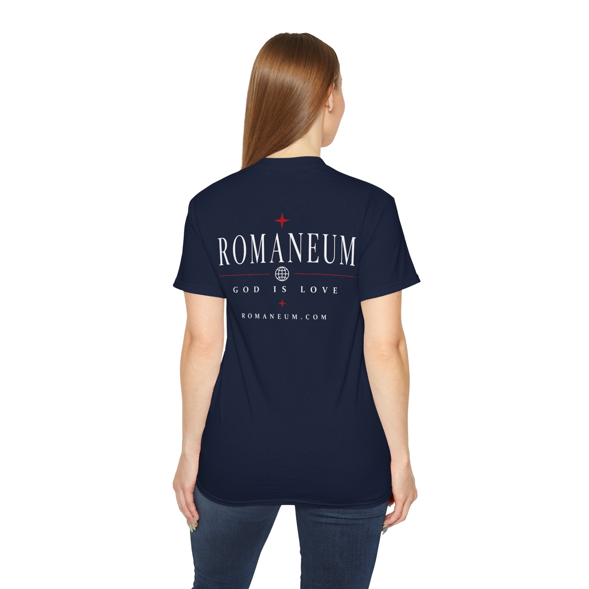 Romaneum AMOR/ROMA God Is Love Graphic Tee
