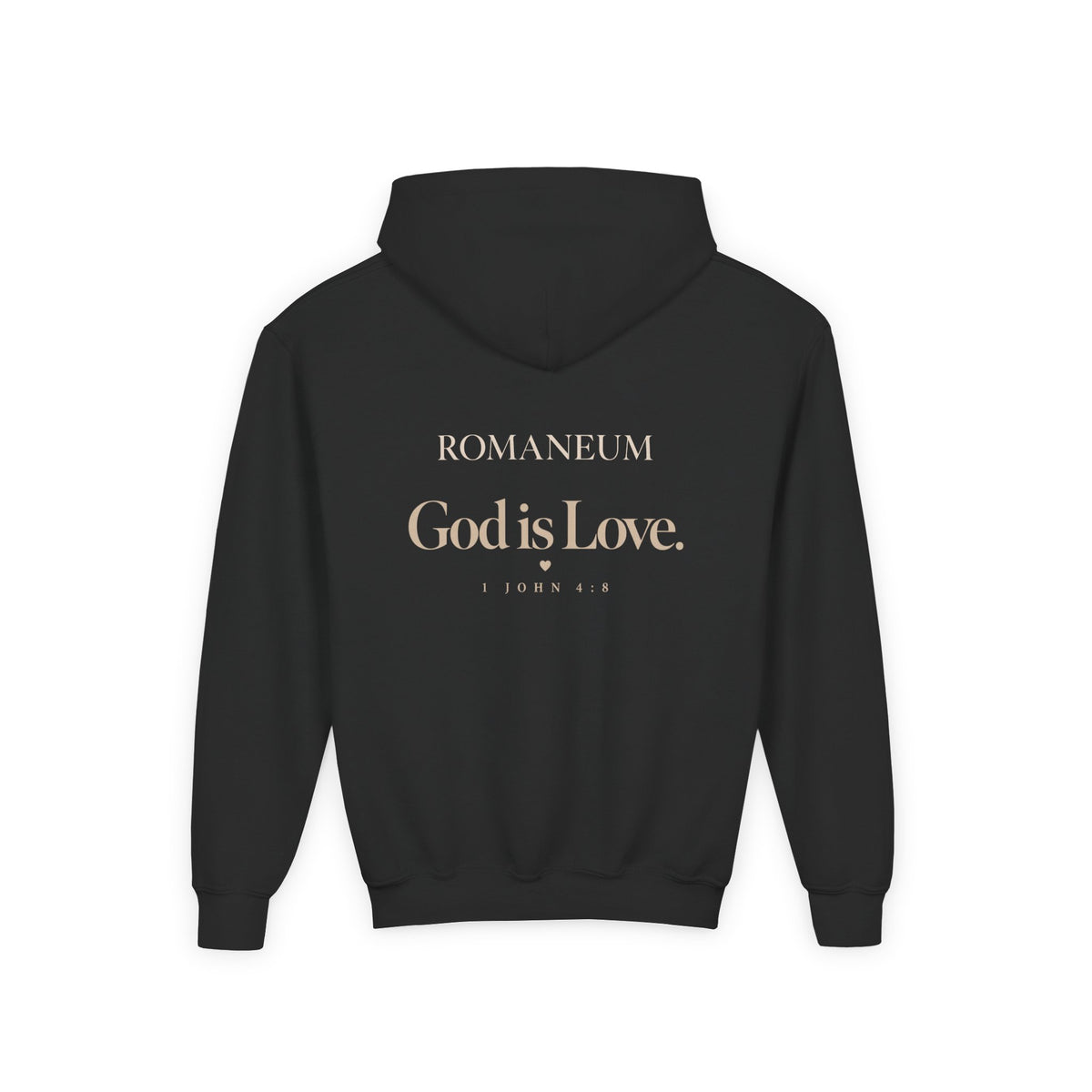 Youth Hoodie — To Live Is Christ / God Is Love Sweatshirt