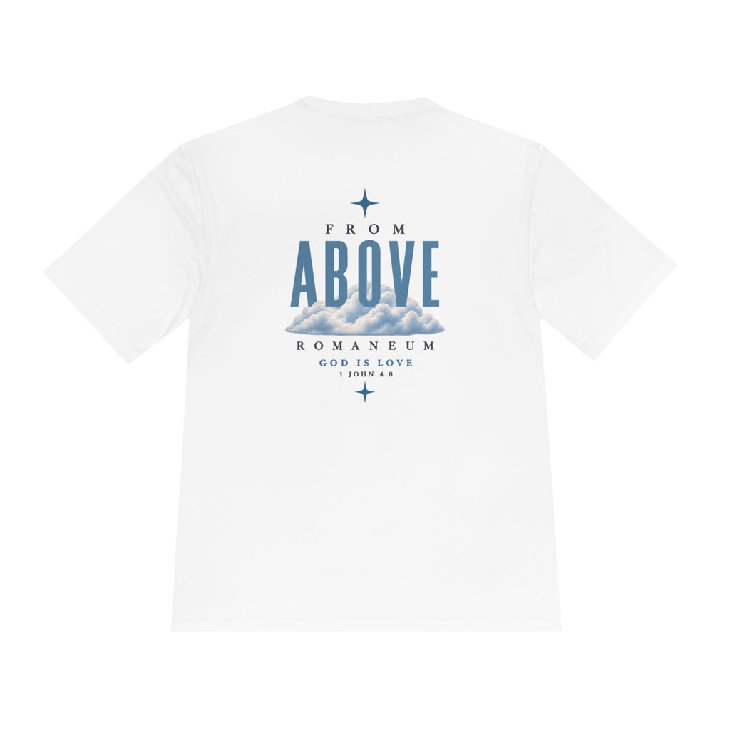 Amor Roma Tee — "From Above" Scripture T-Shirt (1 John 4:8)
