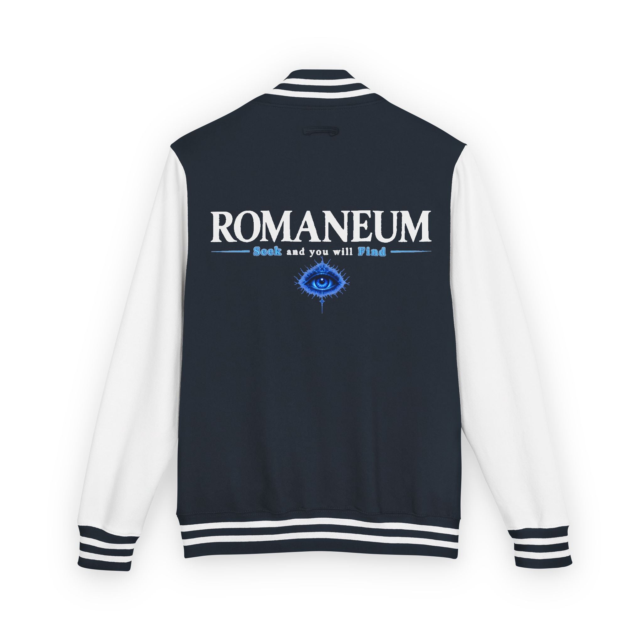 Romaneum Eye Graphic Varsity Jacket