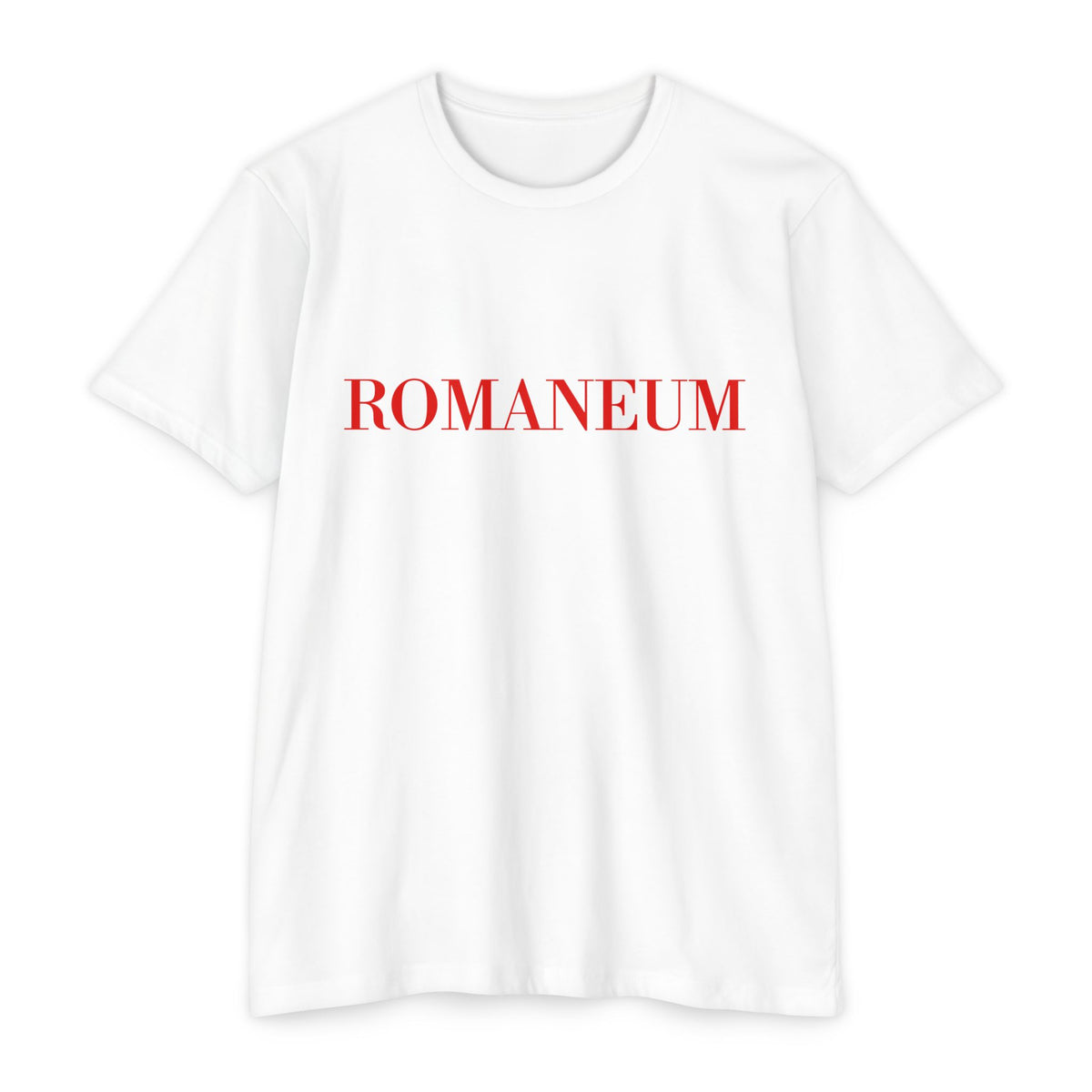 Romaneum Classic Tee — Minimalist Latin-Inspired Graphic T-Shirt