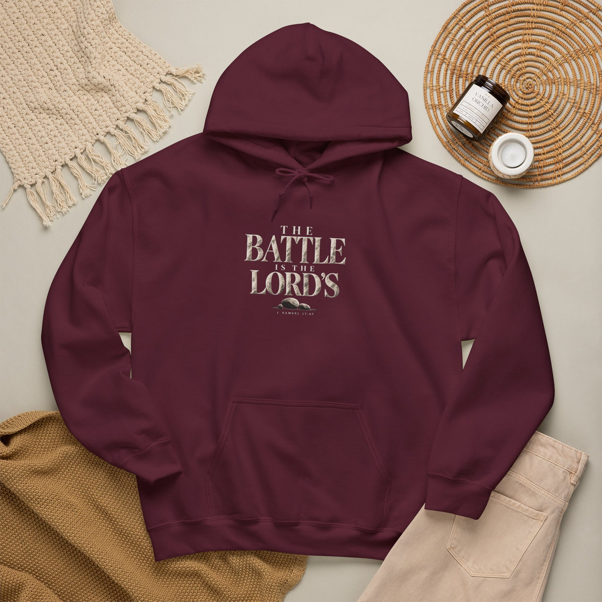 Battle Lords Hoodie — Romanum Script Gothic Pullover