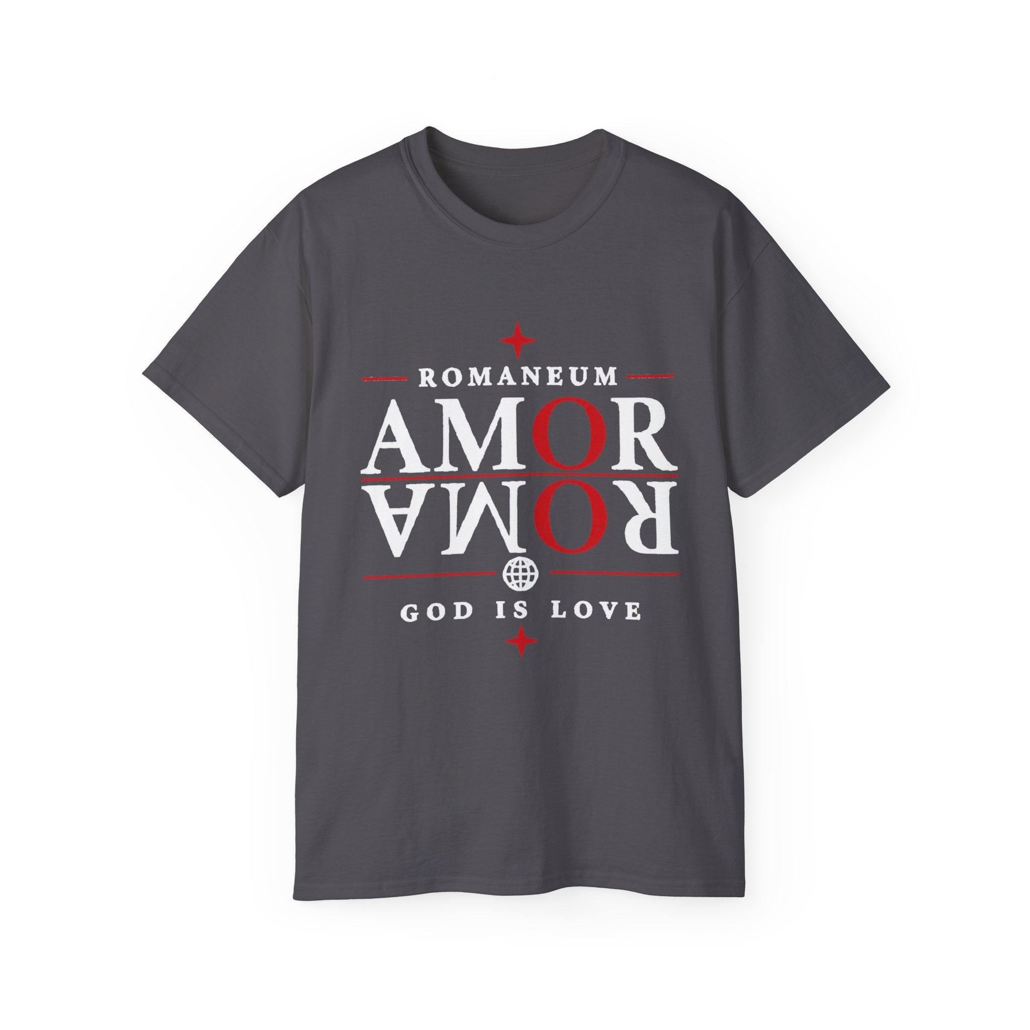 Romaneum AMOR/ROMA God Is Love Graphic Tee