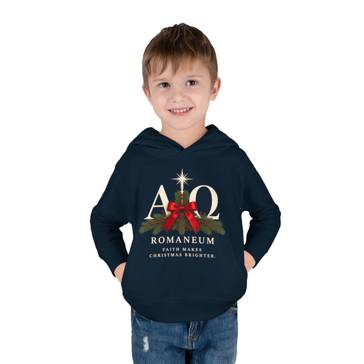Toddler Christmas Hoodie – Alpha & Omega ROMANEUM