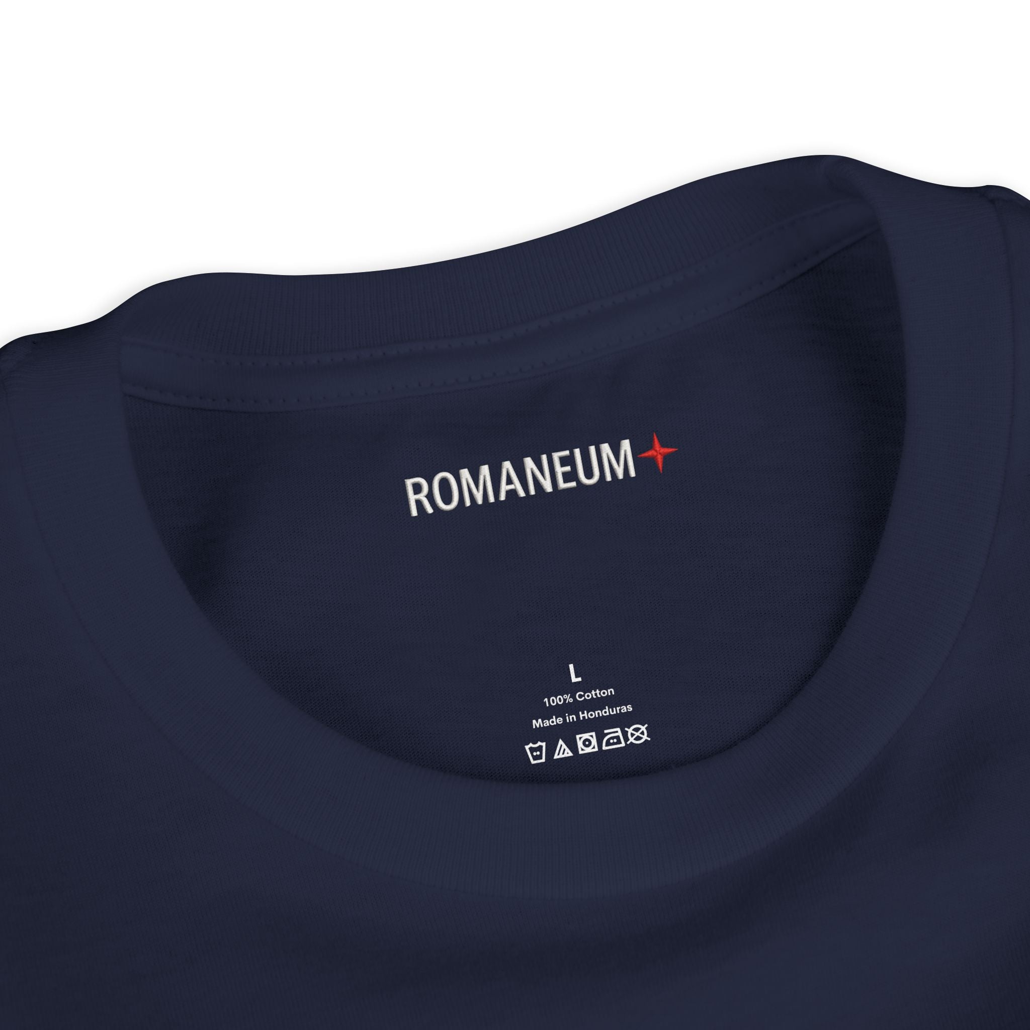 Youth Tee — ROMANEUM “AMOR / ROMA” God Is Love Graphic