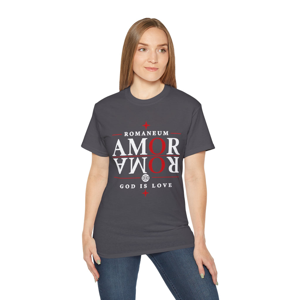 Romaneum AMOR/ROMA God Is Love Graphic Tee