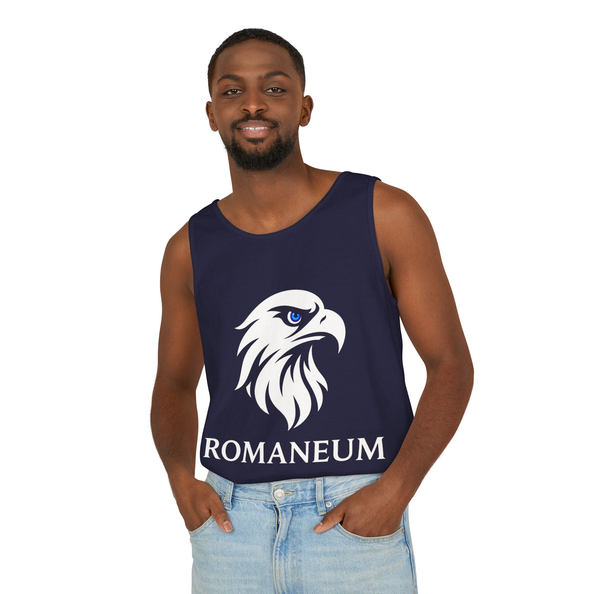 Romaneum Eagle Logo Tank Top