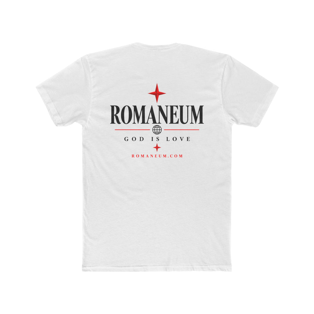 Romaneum 'Amor Roma' Graphic Tee — God Is Love Christian T‑Shirt