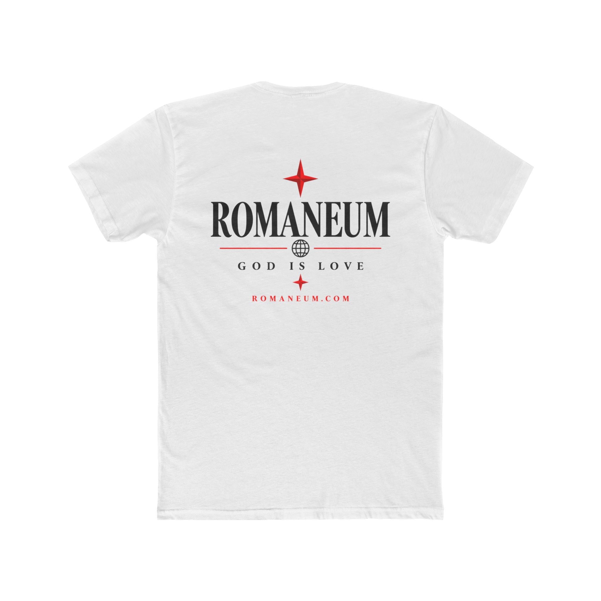 Romaneum 'Amor Roma' Graphic Tee — God Is Love Christian T‑Shirt