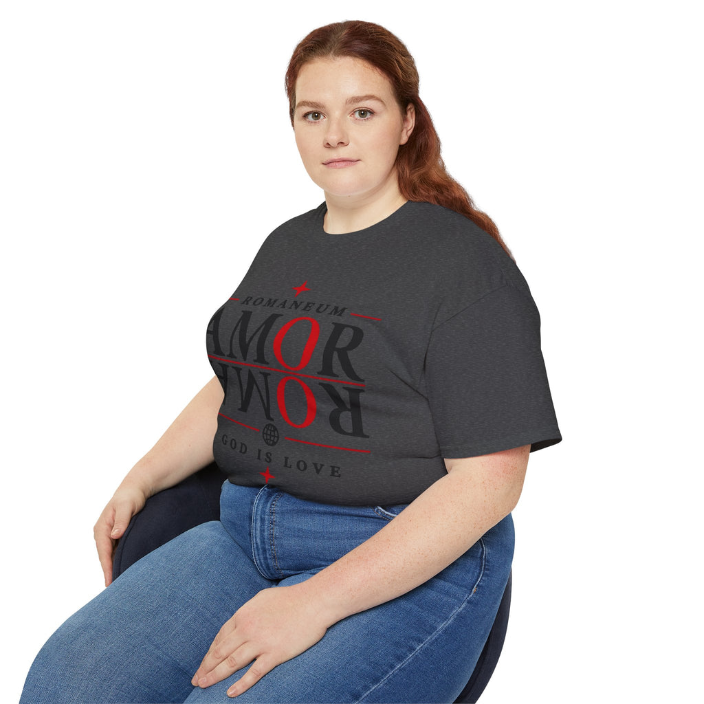 Romaneum AMOR/ROMA God Is Love Graphic Tee