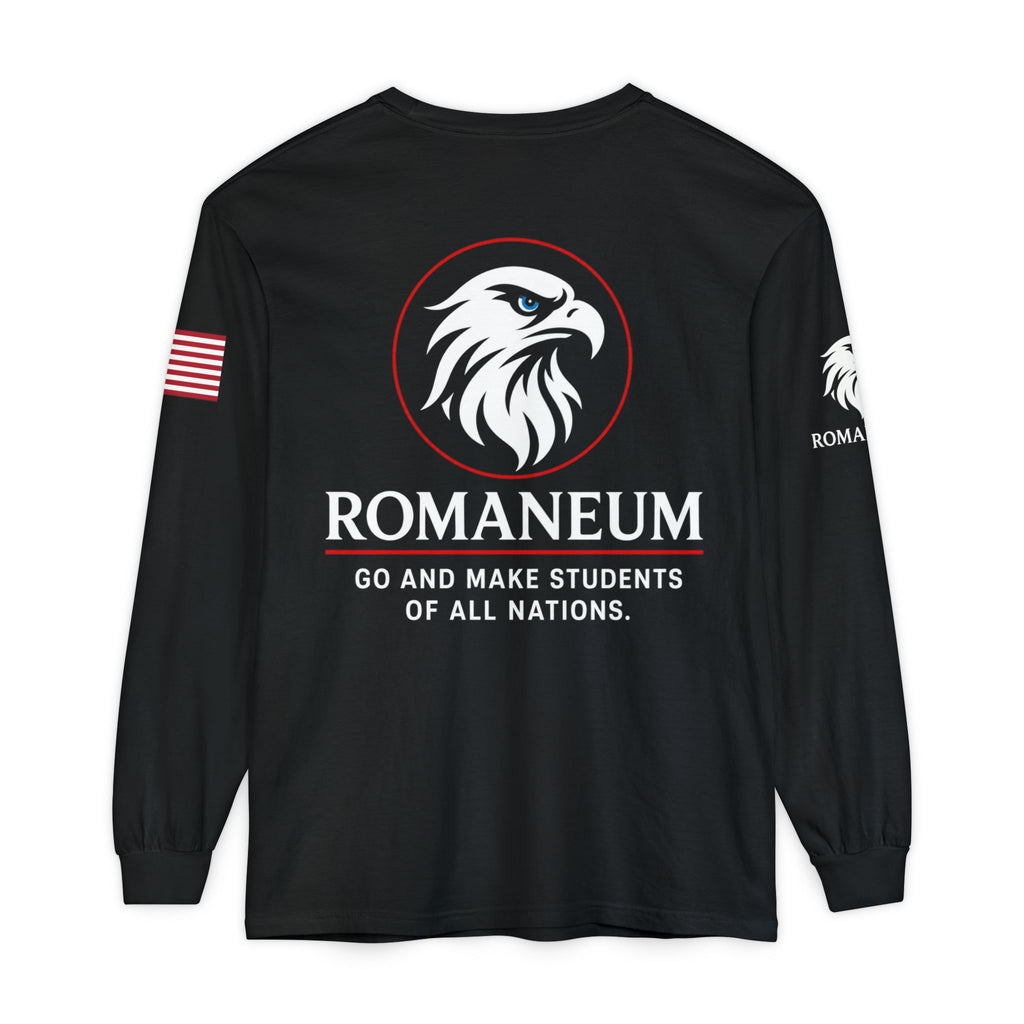 Romaneum Eagle Crest long sleeve shirt