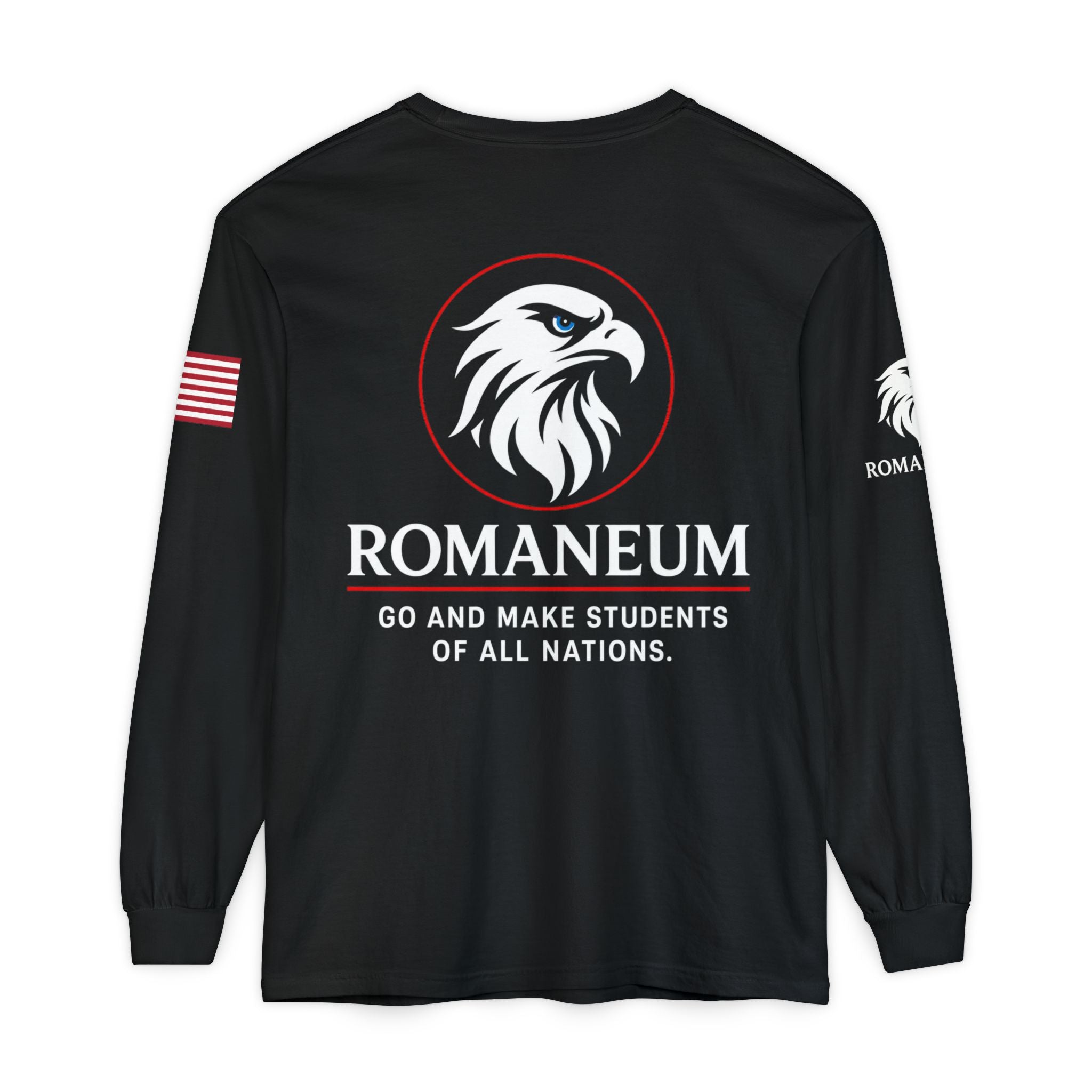 Romaneum Eagle Crest long sleeve shirt