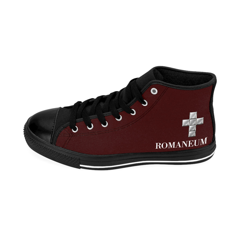 Romaneum Cross High-Top Sneakers