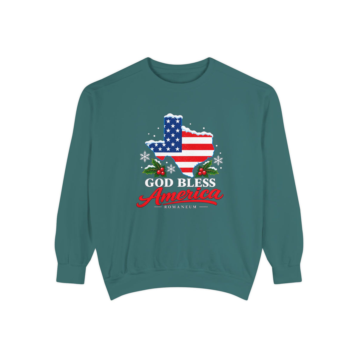 God Bless America Christmas Sweatshirt
