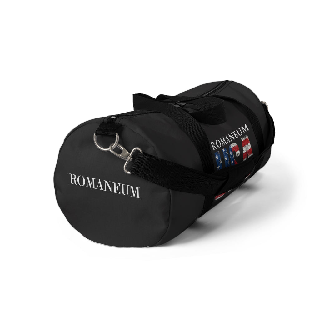 Romanum USA Flag Duffel Bag – Patriotic Travel & Gym Gear