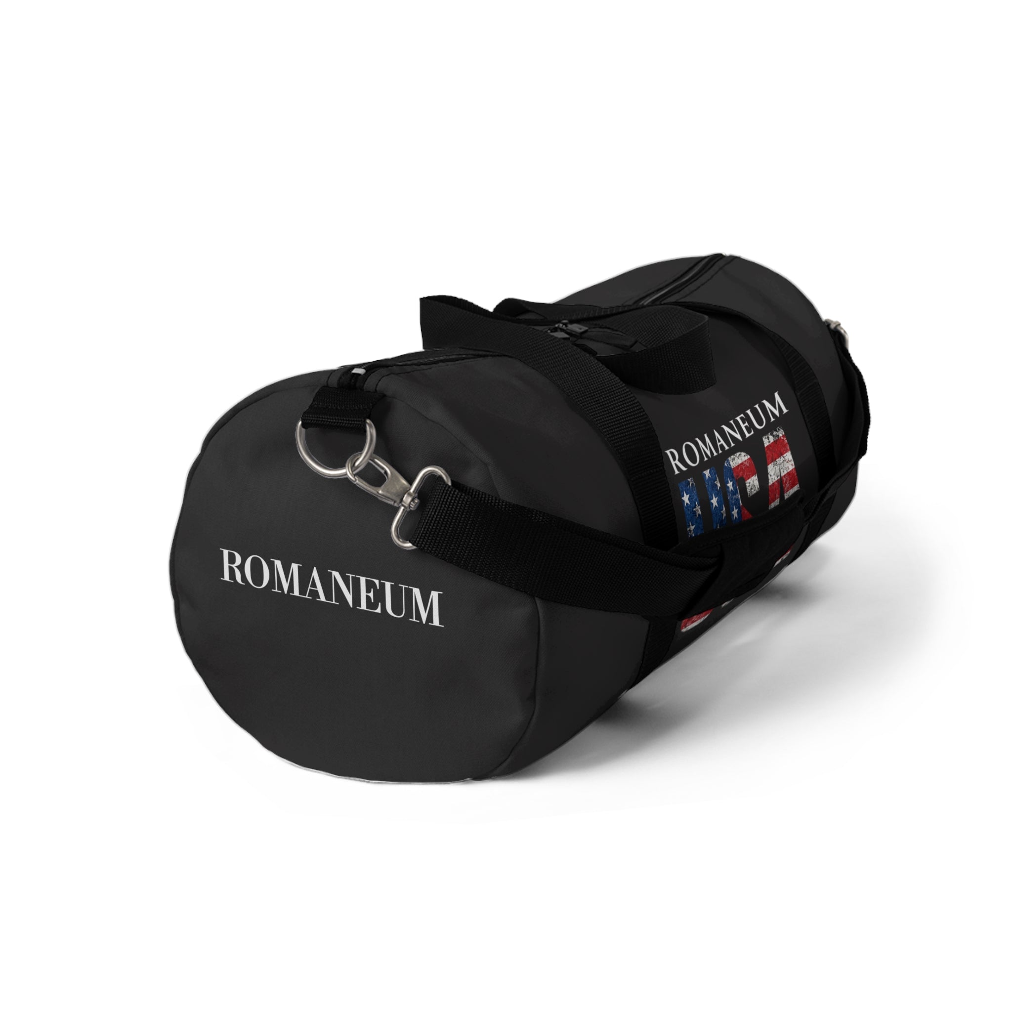 Romanum USA Flag Duffel Bag – Patriotic Travel & Gym Gear