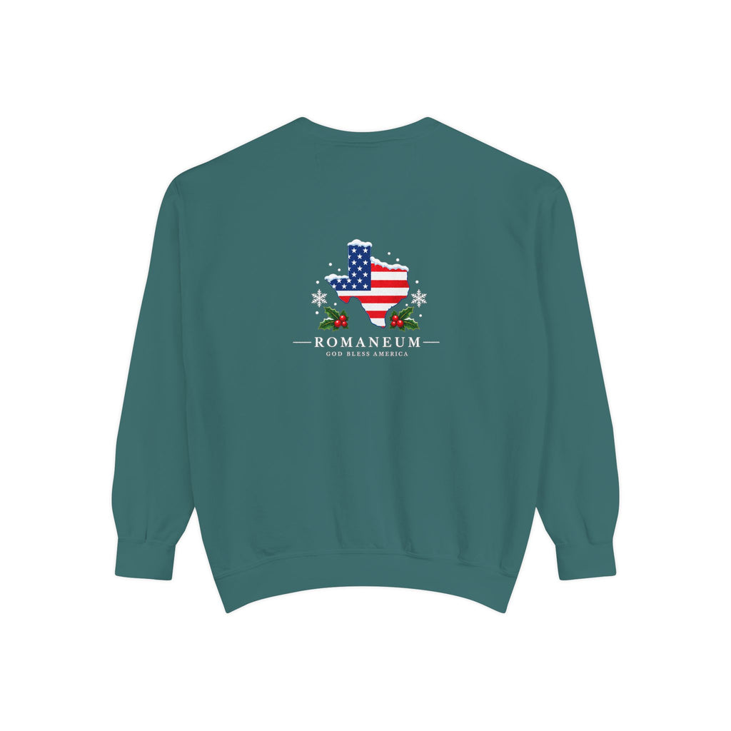 God Bless America Christmas Sweatshirt