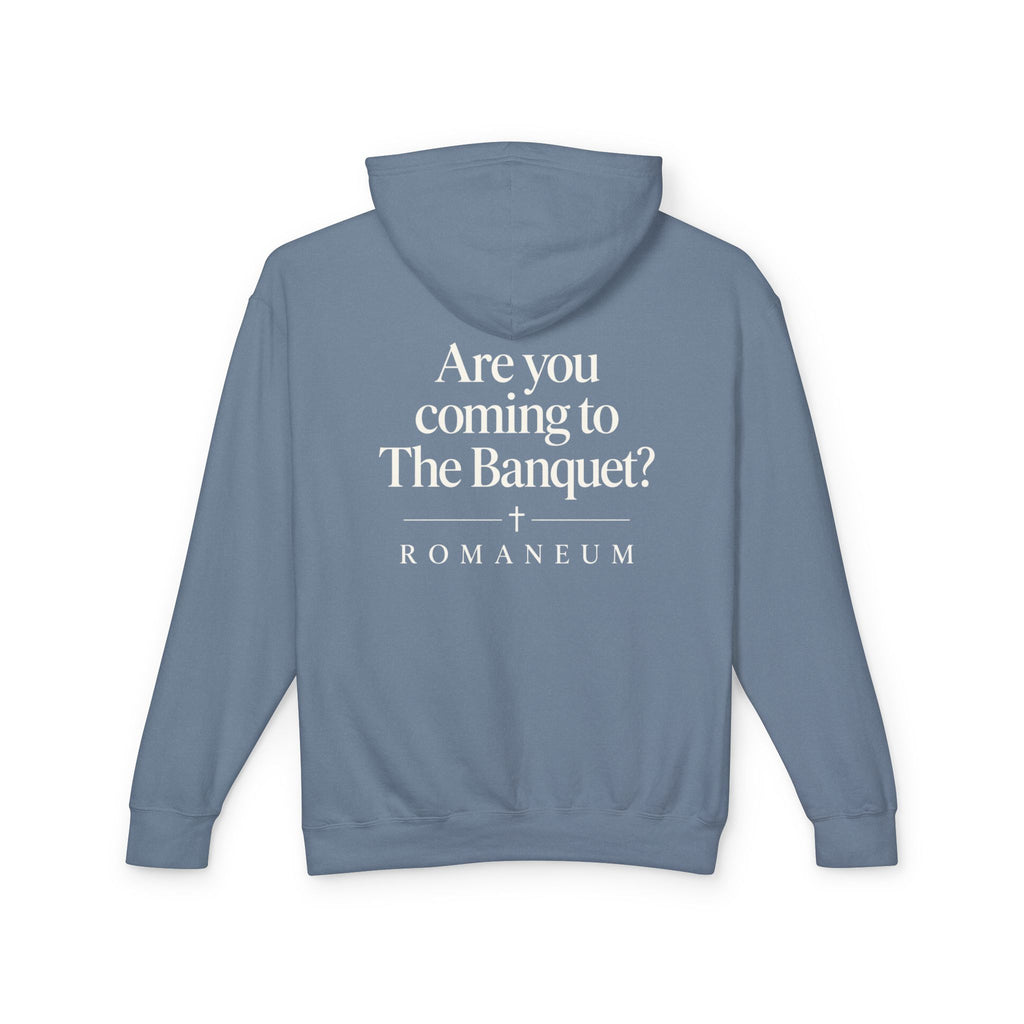 Hoodie — "Are you coming to The Banquet?" ROMANEUM Graphic