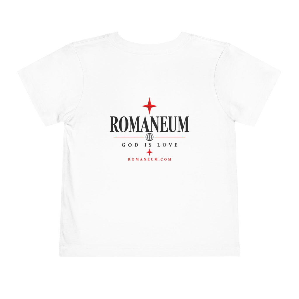 Toddler Tee — ROMANEUM Amor Roma 'God Is Love' Kids Shirt