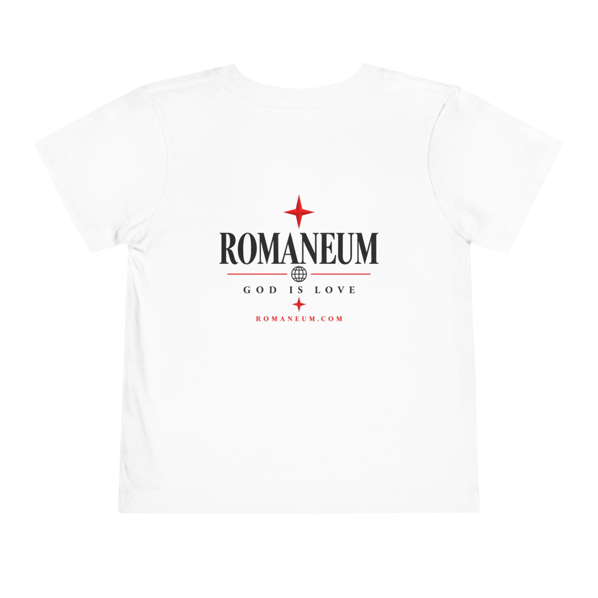Toddler Tee — ROMANEUM Amor Roma 'God Is Love' Kids Shirt