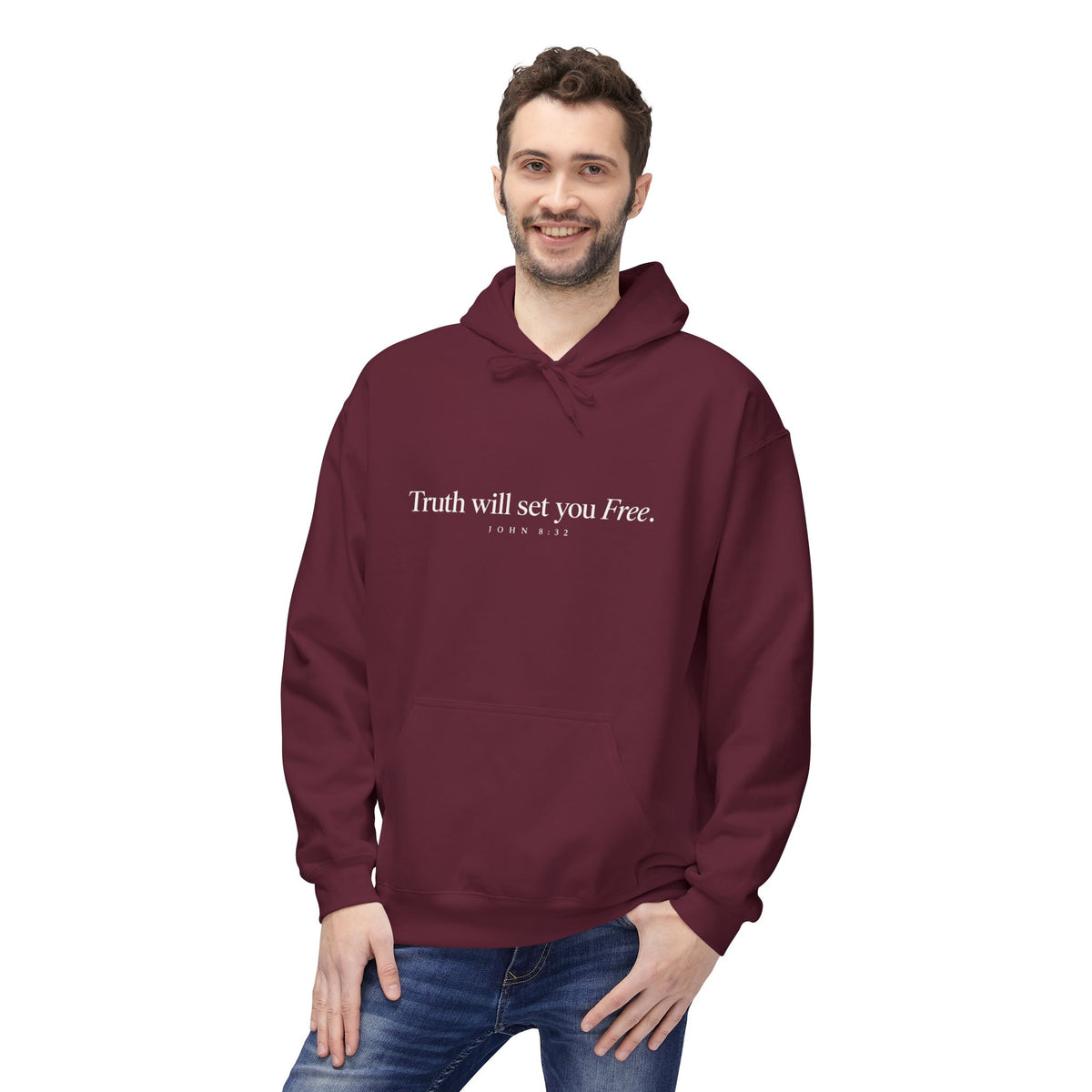 God Is Love Hoodie - "Truth Will Set You Free"