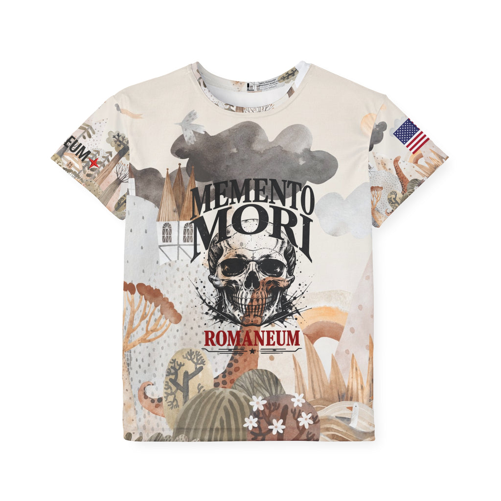 Kids Jersey – "Memento Mori" Romaneum Skull All-Over Print