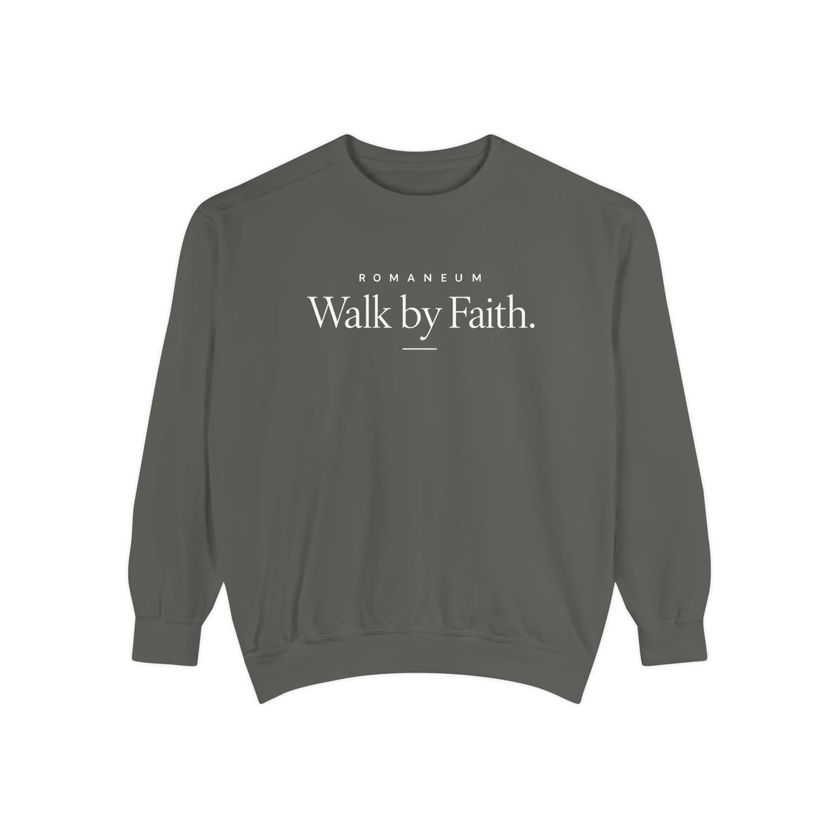 Faith Sweatshirt - “Walk by Faith” Scripture Crewneck