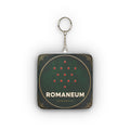 Custom Shape Mini Plush Keychain — Romaneum Logo Plush Keyring