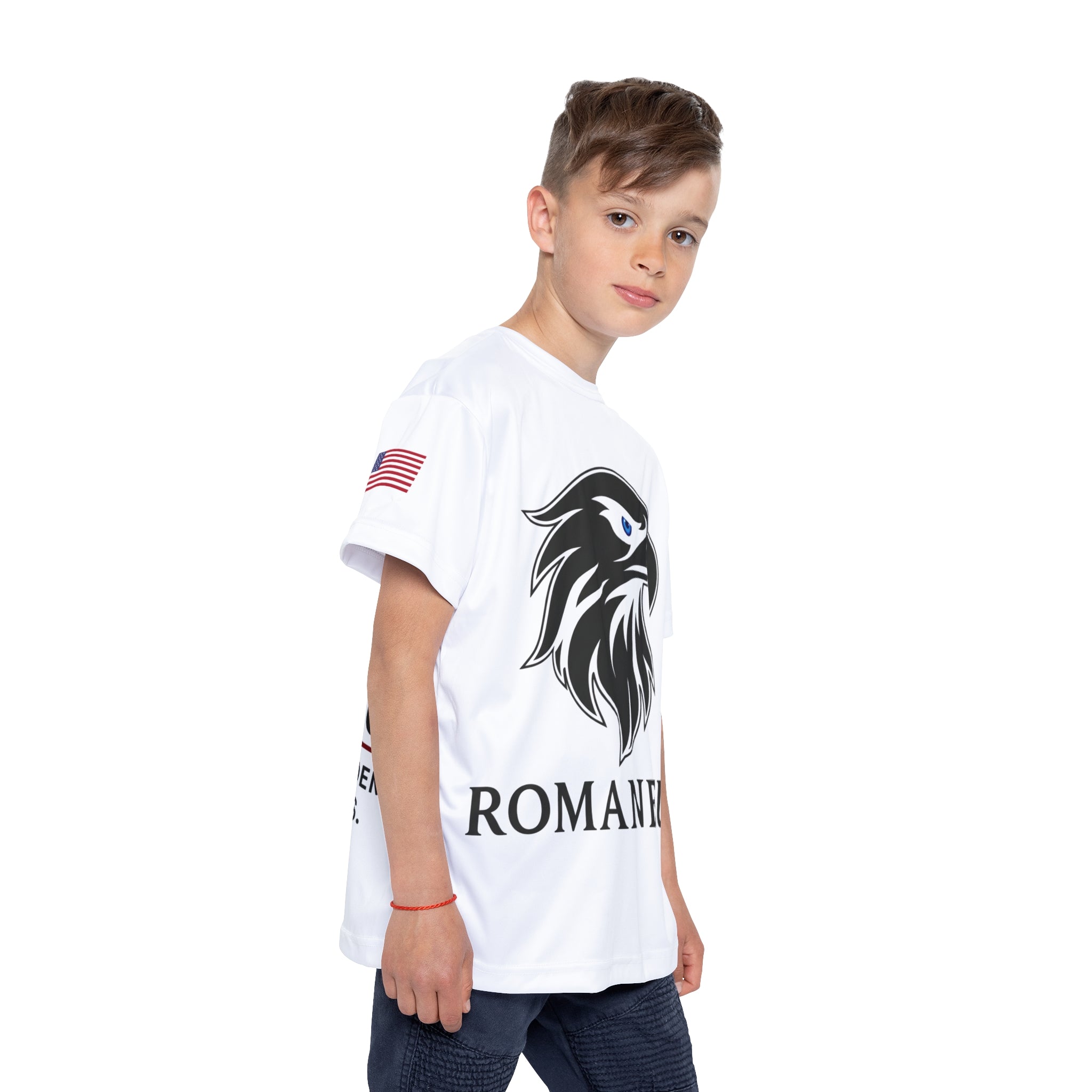 Kids Jersey - Roman eum Eagle Team Shirt ("ROMANEUM" with Motto)
