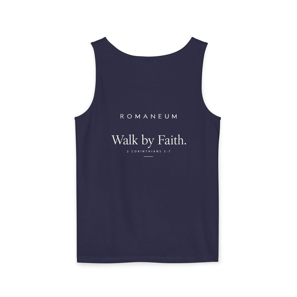 ROMANEUM Walk By Faith Tank Top