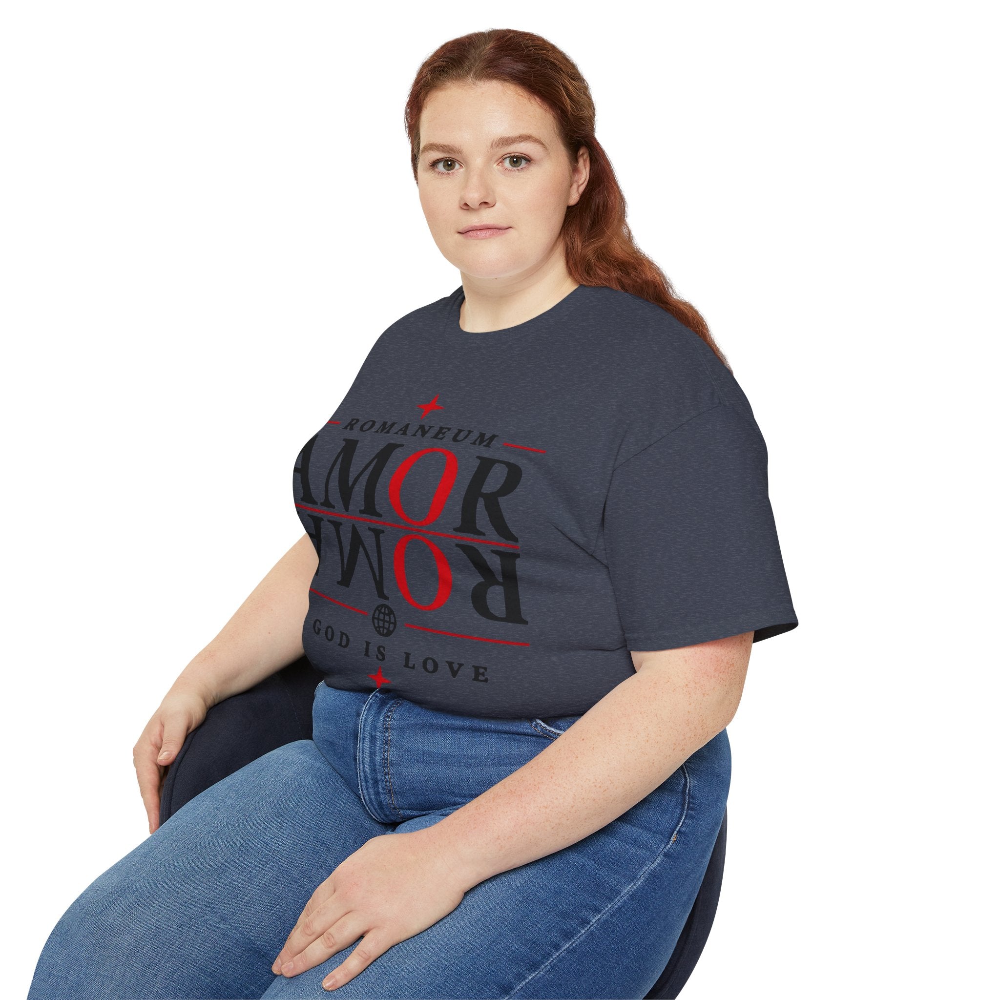 Romaneum AMOR/ROMA God Is Love Graphic Tee