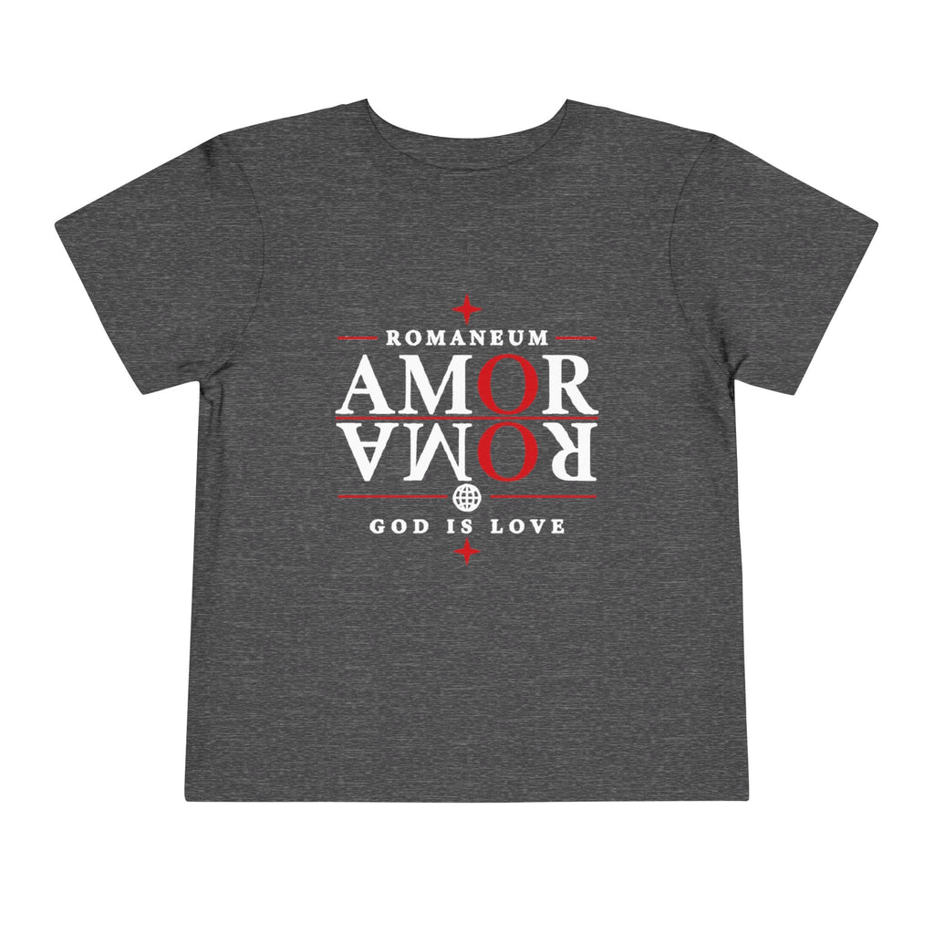 Toddler Tee — ROMANEUM Amor Roma 'God Is Love' Kids Shirt