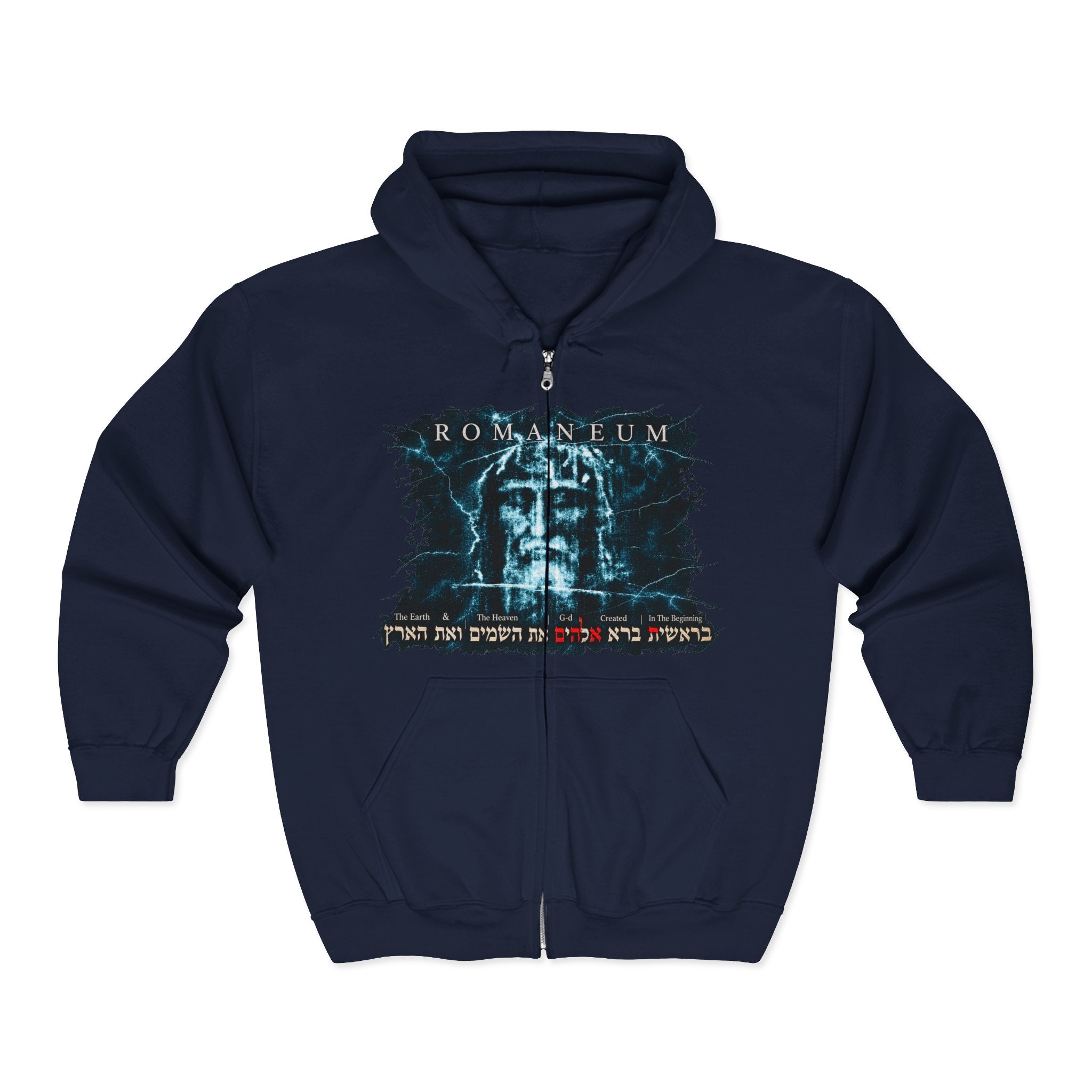 Romaneum Graphic Zip Hoodie