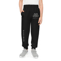 Youth Joggers — 'Are you coming to the banquet?' Black Graphic Sweatpants