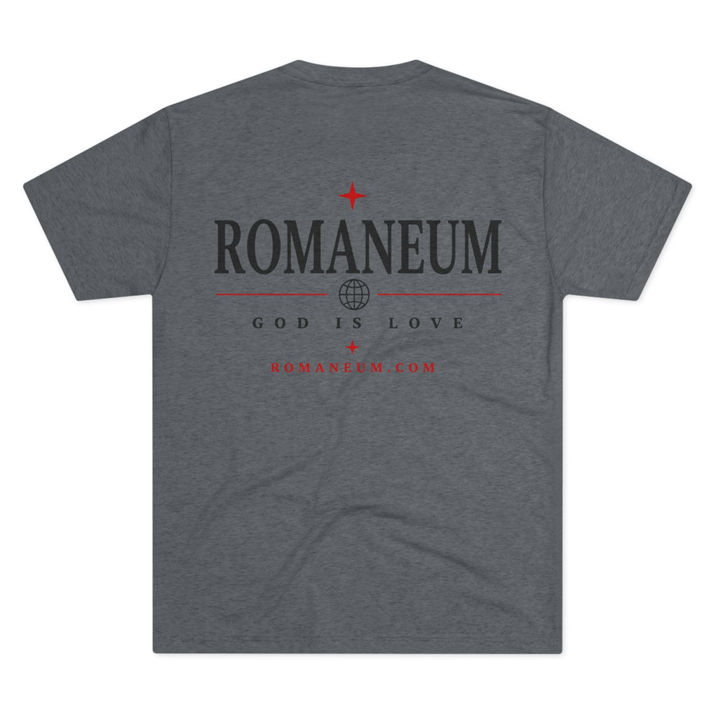 Romaneum "Amor Roma" Crew Tee – God Is Love Christian T-Shirt