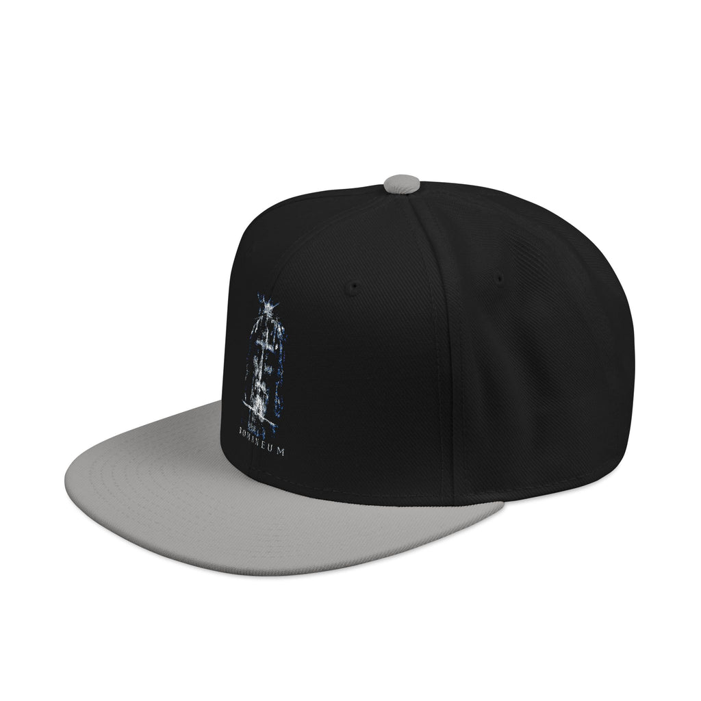 Romaneum Embroidered Snowflake Tree Snapback Hat