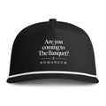 Rope Cap — 'Are You Coming to The Banquet? ROMANFEUN' Embroidered Trucker Hat