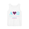 Christian Romanum Tank Top — Alpha Heart Omega "God Is Love" Scripture Tank