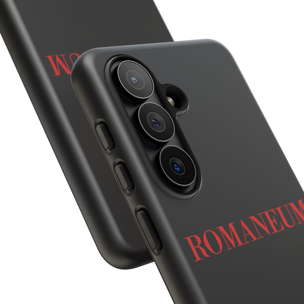 Tough Case — ROMANEUM Red Text Slim Protective Phone Case