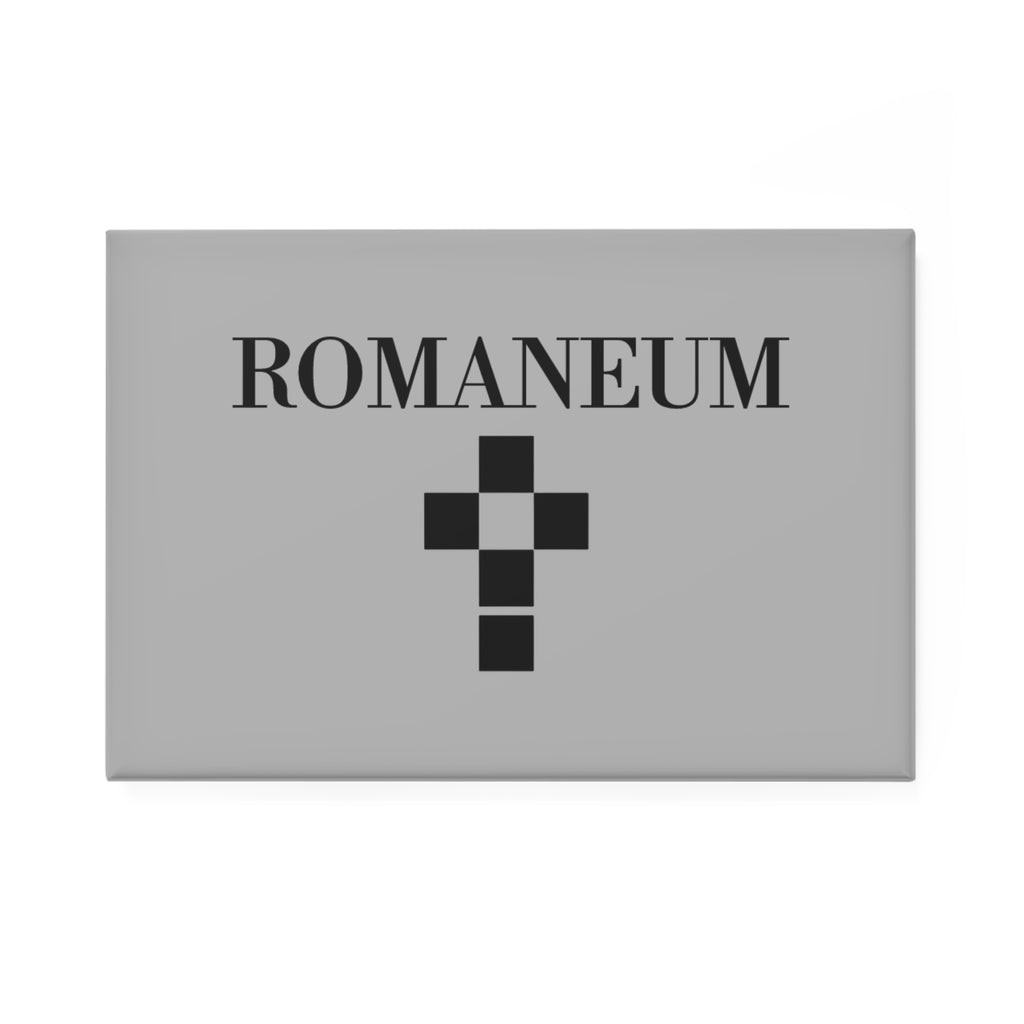 Romaneum Cross Rectangle Magnet — Decorative Fridge Magnet