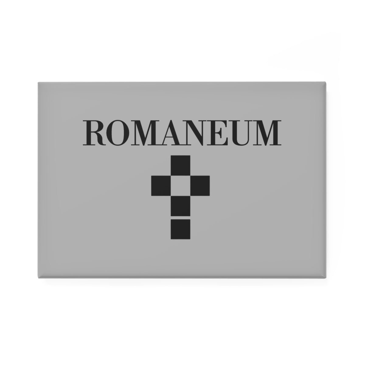 Romaneum Cross Rectangle Magnet — Decorative Fridge Magnet