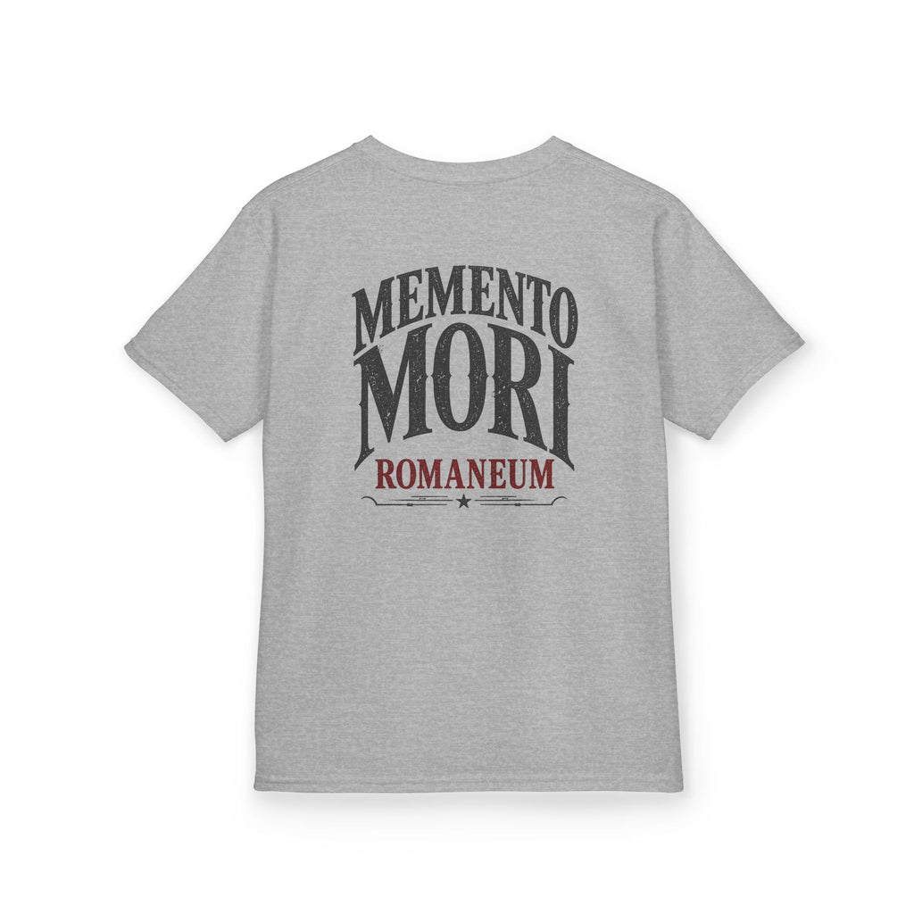 Kids T-Shirt — "Memento Mori" Skull Romaneum Tee