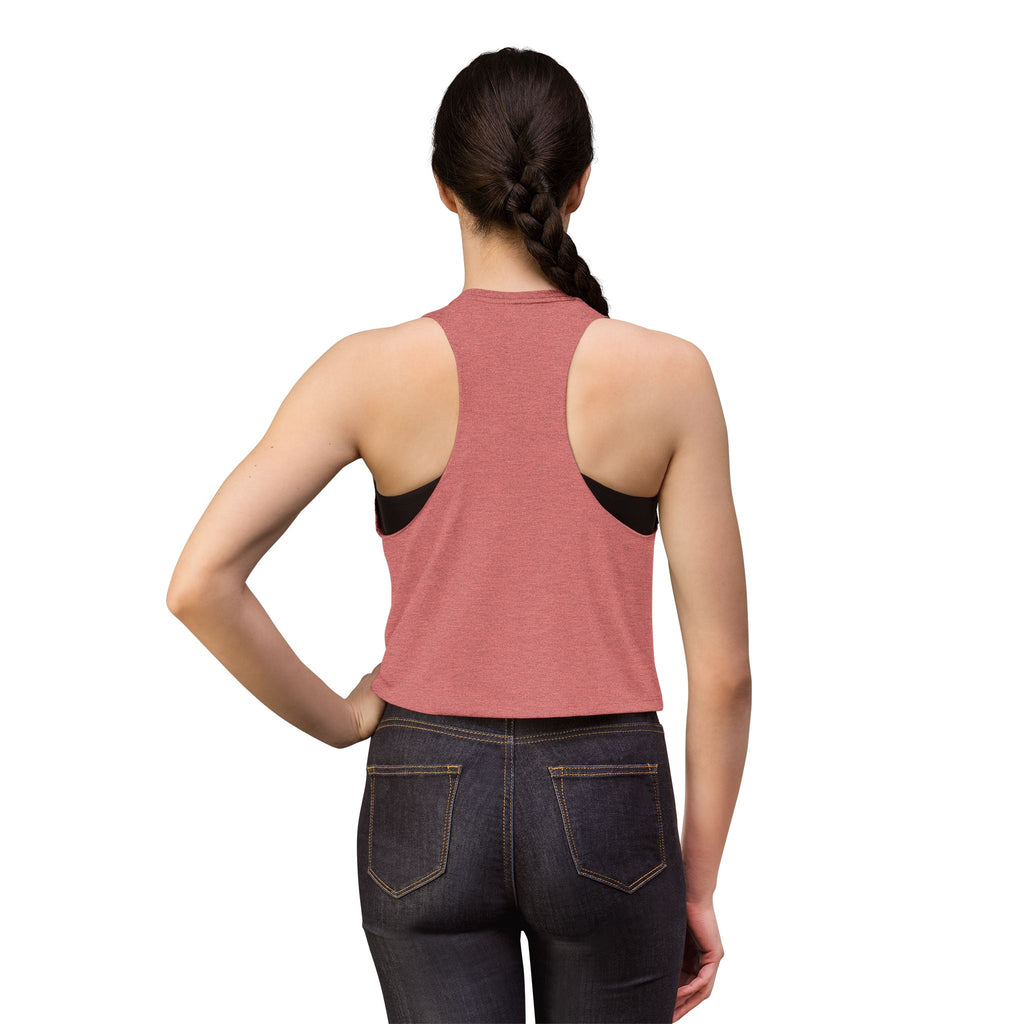 Christmas Crop Top – "AΩ Romaneum" Holiday Graphic Tank