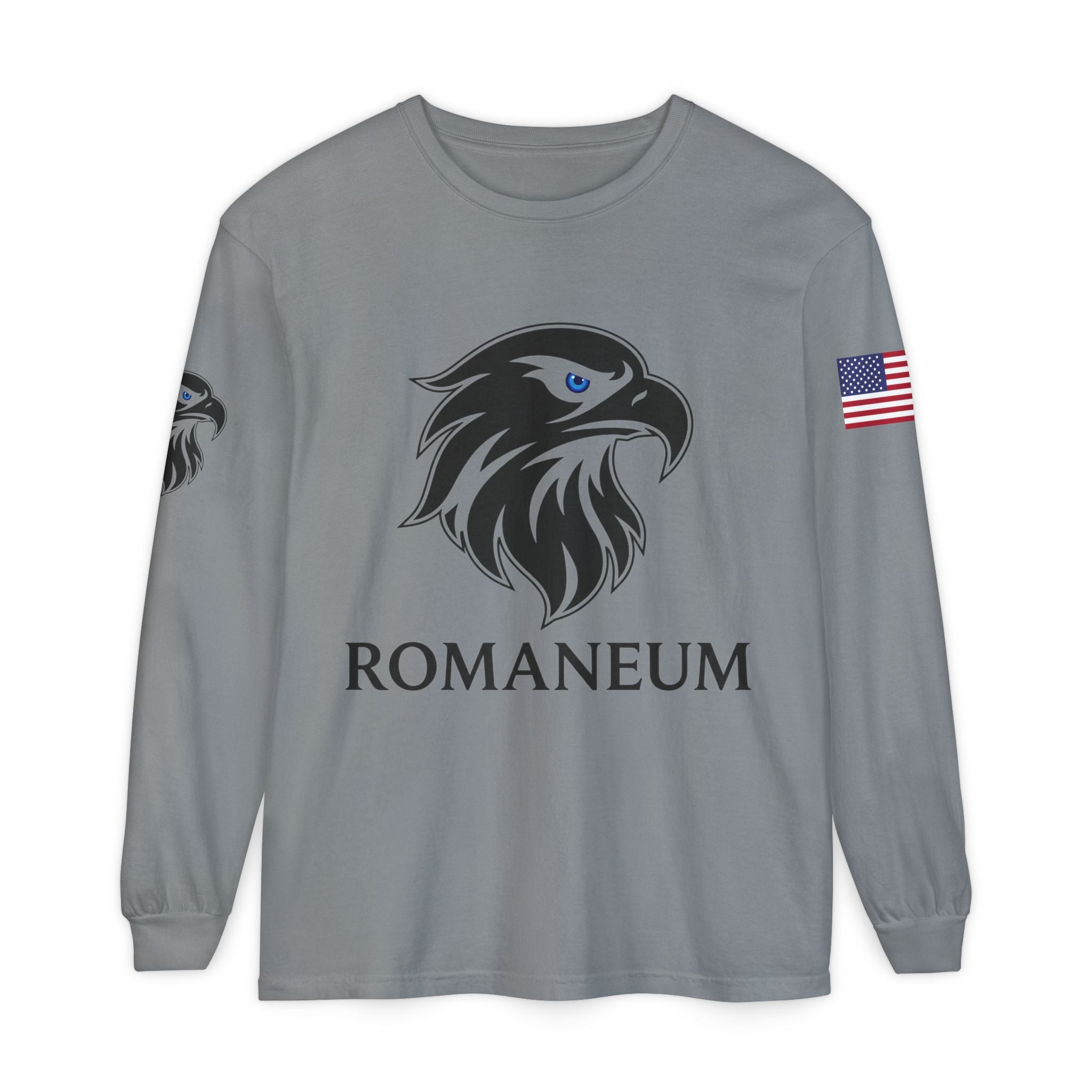 Romaneum Eagle Crest long sleeve shirt