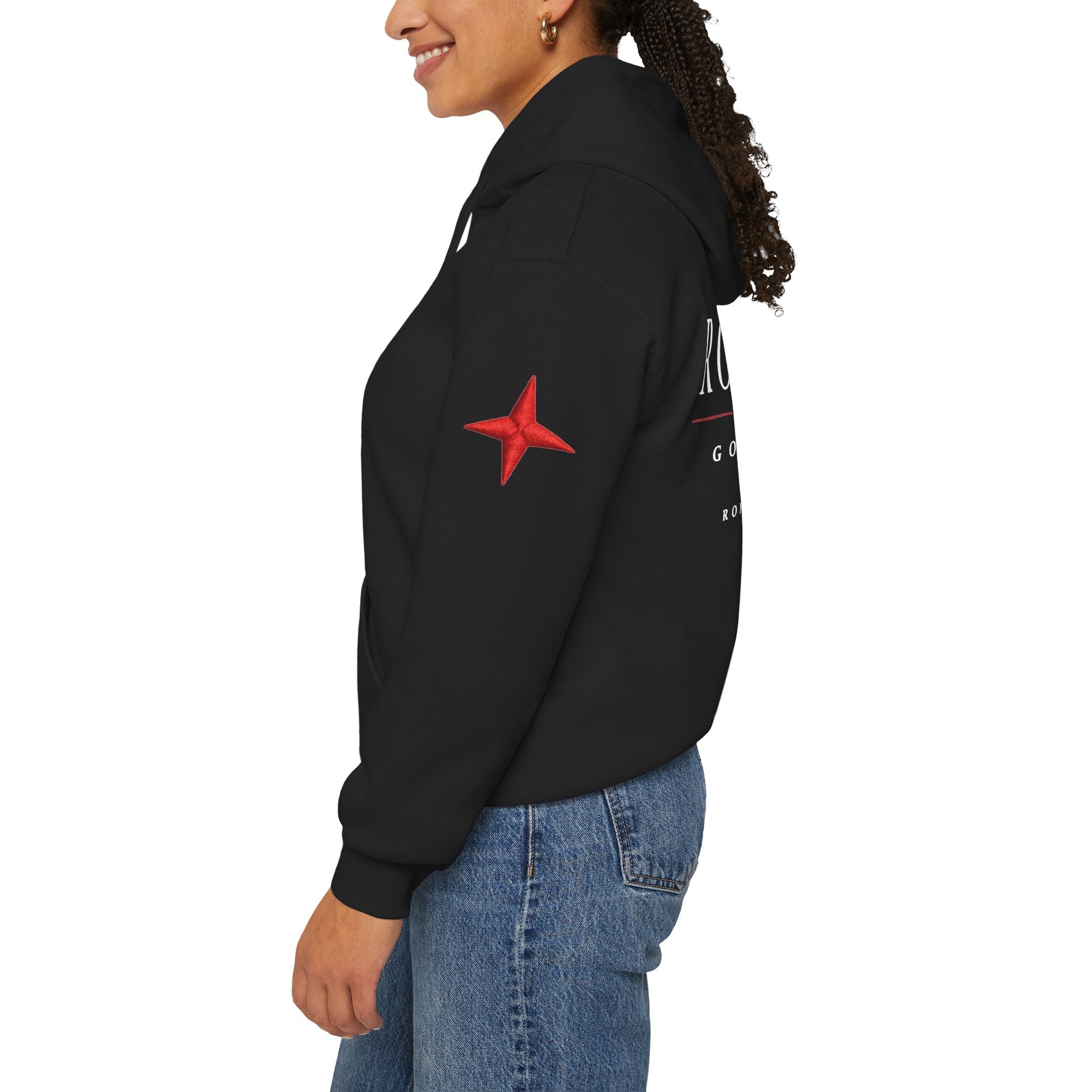 Romaneum ‘Amor’ Hoodie — God Is Love Graphic Sweatshirt